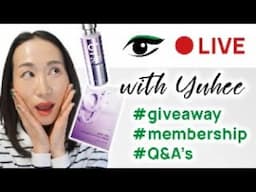 🎉 Giveaway Event & Membership Q&A | 20-Min Live Stream!