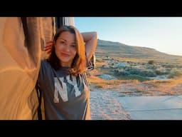 Vanlife on Antelope Island | Bison, Bird Flu & Staying Fit on the Road at my Age