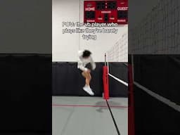 The only thing higher than the naturally gifted volleyball players potential is how high his shorts