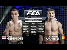 FREE FULL FIGHT | Semifinal Grand Prix Welterweight K-1 Rules. Iago Gedenidze vs Alexandru Amaritei.