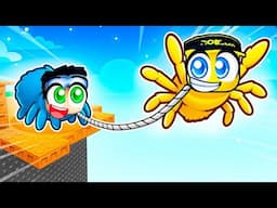ROBLOX 2 PLAYER SPIDER OBBY (WEBBED!)