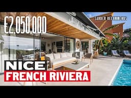 Inside a €2,050,000 Villa in Nice on the French Riviera