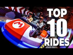 Top 10 Best Rides at UNIVERSAL STUDIOS HOLLYWOOD - 2025!