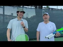 COACH JEROD'S IS HAVING ARM AND WRIST PROBLEMS AND NEEDS TO GO ON ANOTHER RACKET JOURNEY