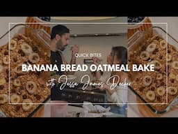 Banana Bread Oatmeal Bake!