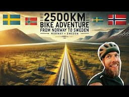 Solo Bikepacking 2500KM – Nothingness, Endless Roads & Solitude!