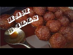 Pennsylvania Dutch HamBalls For The Win ￼
