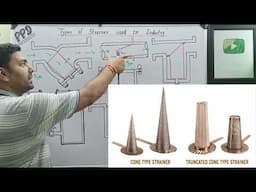 Types of Strainer | Duplex strainer | Bucket strainer | Strainer | Y strainer | Come strainer |