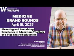 Elevating and Sustaining Excellence in Education: The Role of a Vice Chair of Education