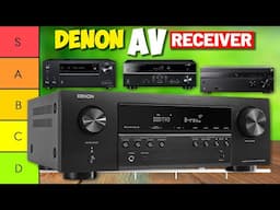 Best Denon AV Receivers of 2025  (Part 1 of 2)    [don't buy one before watching this]