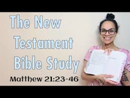 Matthew 21:23-46 Topic: Are You A Pharisee?