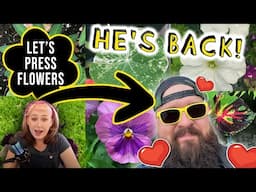 My Love Has Returned! ❤️ Press The FIRST Flowers In The Garden & Chat
