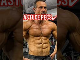 CONSEIL PECS 🔥(chest tips) #bodybuilding #fitness #fitnesstips #chest #shortvideo #shorts #short