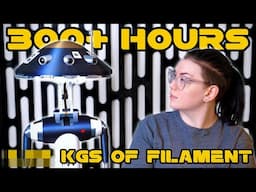What it Takes to 3D Print a Life Size Droid IN COLOUR