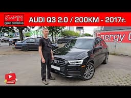 MONTAŻ LPG AUDI Q3 2.0 200KM BEZPOŚREDNI WTRYSK 2017R NA GAZ KME W ENERGY GAZ POLSKA