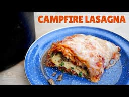 Dutch Oven Lasagna - The BEST Cast Iron Lasagna Camping Recipe