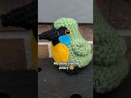 All these little guys were designed and hand made by me. #crochet #crochetbird #amigurumi #plush