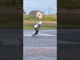 Found a tiny spot to kite in Canada // kiteboarding