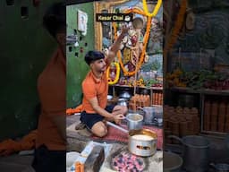 Street Style Kesar Chai recipe ☕🤤