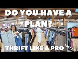 How to Thrift Like a Pro Pt 3 | Do You Have a Plan? + NEW Goodwill STORE!