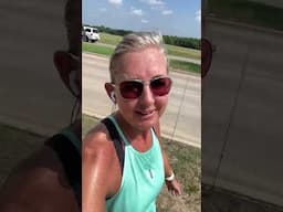 A little run walk in hot and humid Texas!
