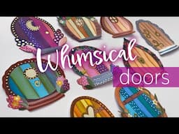 DIY Whimsical doors with Arrtx Acrylic markers 💗