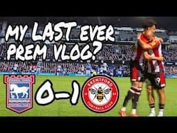 My LAST Premier League Vlog? Ipswich vs Brentford