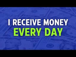 I receive money every day 💸✨ positive affirmations for wealth and abundance