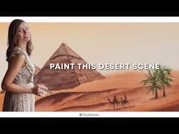 Sahara Landscapes: A Watercolor Tutorial