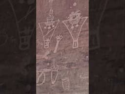 Stunning Rock Art up High