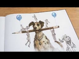 Once Upon A Time Sketchbook by Iain McCaig (book reivew)