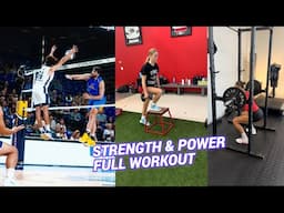 50 Minute Volleyball Speed and Power Workout