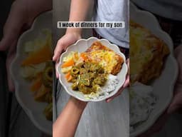 1 week of dinner ideas for my son #dinnerideas #recipe #dinnertime #familydinner #gourmetmeal