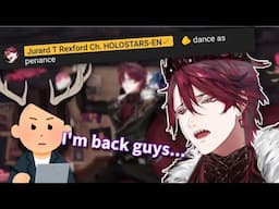 Jurard Is BACK! and he had to DANCE for SHIKAMANE!【Holostars EN | Jurard T Rexford】