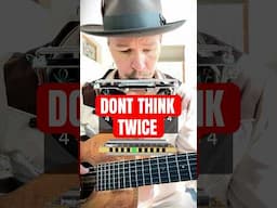 Don't Think Twice It's All Right Harmonica Tutorial #harmonica #tutorial