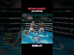 Devin Haney's JAB control