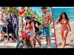 INTENTÉ ENAMORAR A UNA MEXICANA EN LA PLAYA PERO NO ESTABA SOLA! 😅