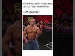 Heel John Cena starting break a wish foundation... #memes #funny #comedy #wwe