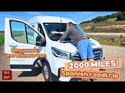 6 days, 2000 miles in a Maxus Deliver 9. The ultimate test? UK, France and Spain!
