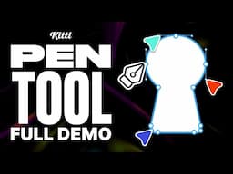 How To Use The Pen Tool In Kittl | Complete Walkthrough