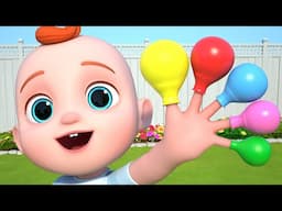 Finger Family Song + More Nursery Rhymes & Kids Songs | Learn & Play with Leo