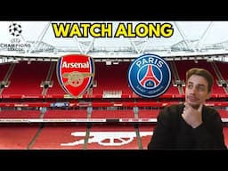 ARSENAL VS PSG CHAMPIONS LEAGUE WATCH ALONG #arsenal #psg #championsleague