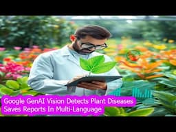 Google GenAI Vision Detects Plant Diseases + Saves Reports in Any Language! | Google GenAI Vision