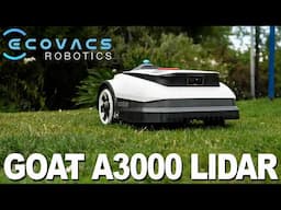 ECOVACS GOAT A3000 Lidar Lawn Mower