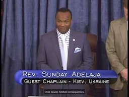 Privileged To Pray In The Senate Of United States Of America by Sunday Adelaja