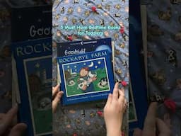 5 Must Have Bedtime Books for Toddlers! #storytime #toddlers #bedtimestory #preschool #children
