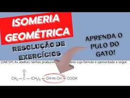 RESOLVENDO Exercícios de Isomeria Geométrica PASSO A PASSO! 🧪