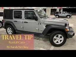 Travel Tip: Rental Car