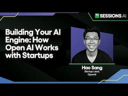 Building Your AI Engine: How OpenAI Works with Startups l TechCrunch Sessions: AI