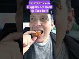 Crispy Chicken Nuggets Are Back At Taco Bell®! 🐔 Peep THIS Out! 🕵️‍♂️ #shorts